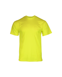 IRONWEAR 1800L NON-ANSI HI-VIS LIME SHORT SLEEVE T-SHIRT