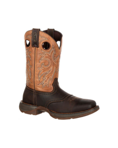 DURANGO DB019 MENS 11" WATERPROOF STEEL TOE PULL ON WORK BOOTS