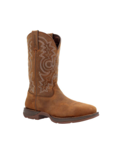 DURANGO DDB0389 MENS 11" REBEL WATERPROOF STEEL TOE PULL ON WORK BOOTS