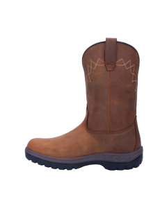 DAN POST DP62904 MENS 11" CUMMINS WATERPROOF STEEL TOE PULL ON WORK BOOTS