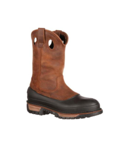 GEORGIA G5594 MENS 11" STEEL TOE WATERPROOF PULL ON WORK BOOTS