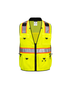 PORTWEST US376YBR MENS EXPERT PRO SURVEYOR VEST YELLOW